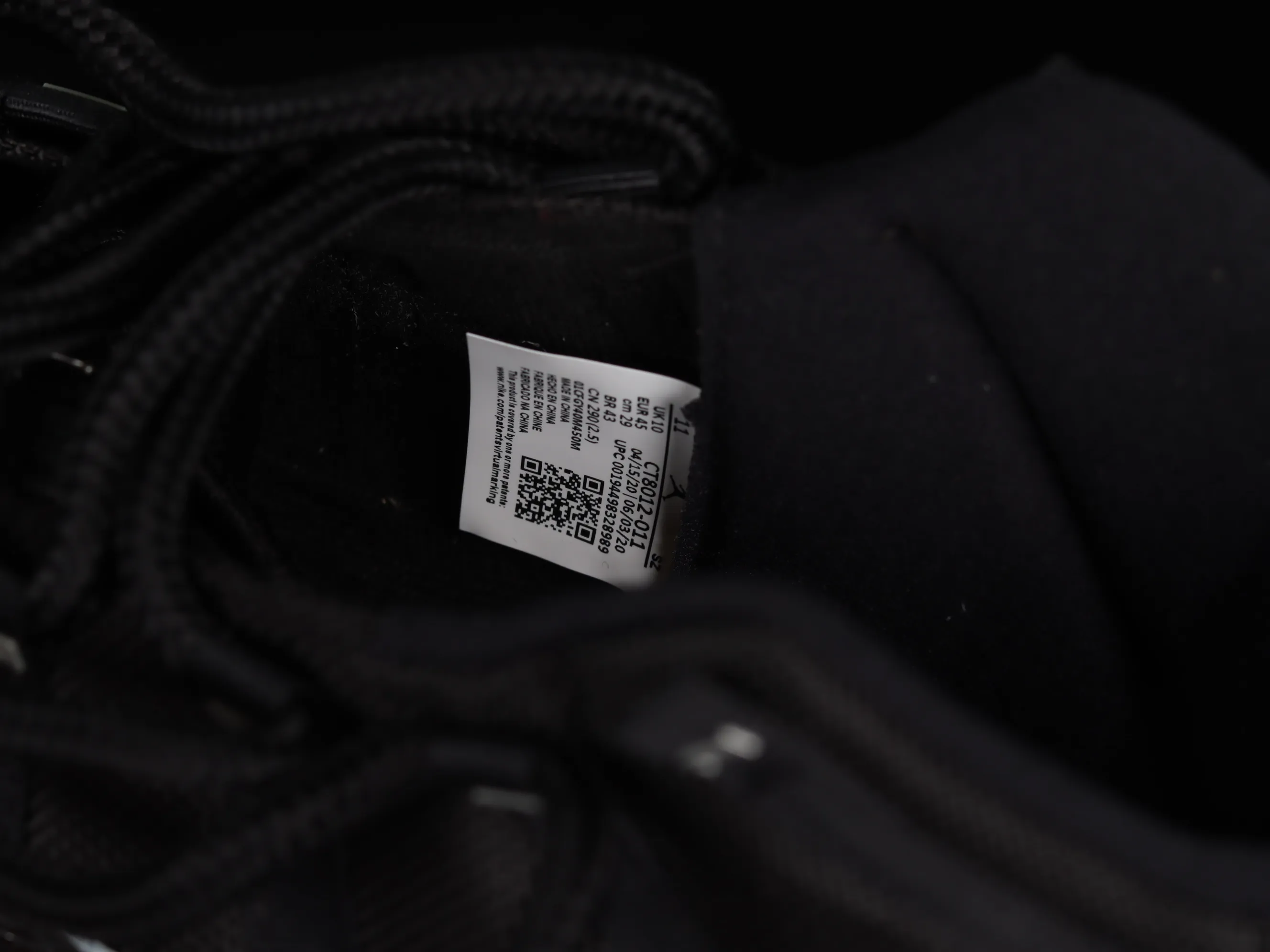 All categories Air Jordan Jordan series basketball shoes Air Jordan 11 LJR version Air Jordan 11 "25th Anniversary" AJ11 Joe 11 Devil II Genuine standard real carbon CT8012-011